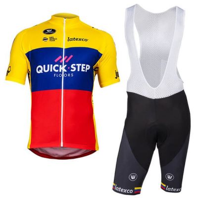 Equipación ciclismo Corta QUICK-STEP 2018