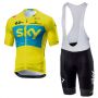 Equipación ciclismo Corta SKY 2018