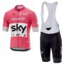 Equipación ciclismo Corta SKY 2018