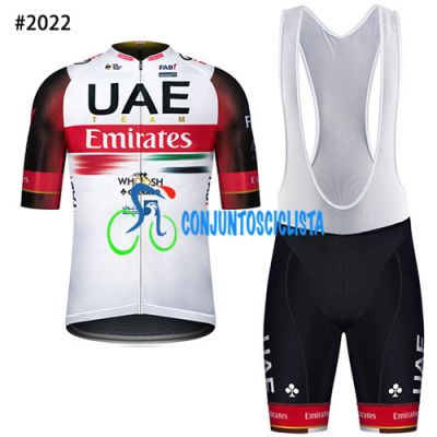 Culotte ciclismo corto con tirantes hombre UAE TEAM