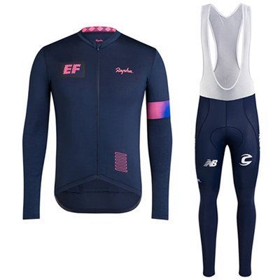 Equipación ciclismo EDUCATION FIRST Térmico hombre 2022 STOCK