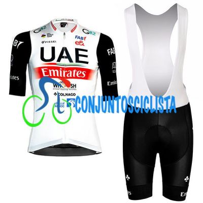Equipación ciclismo UAE Corta HOMBRE STOCK