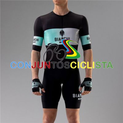 Equipación ciclismo corta BIANCHI 2024