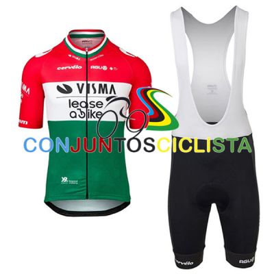 Equipación ciclismo corta VISMA 2024