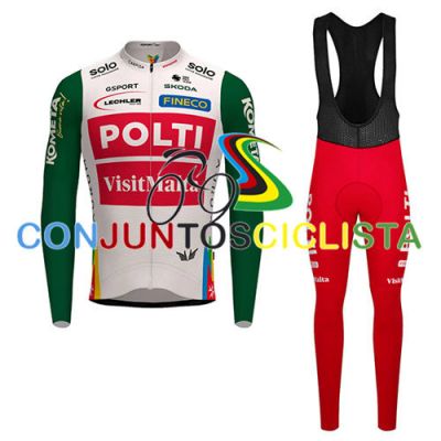 Equipación Ciclismo Larga POLTI 2025