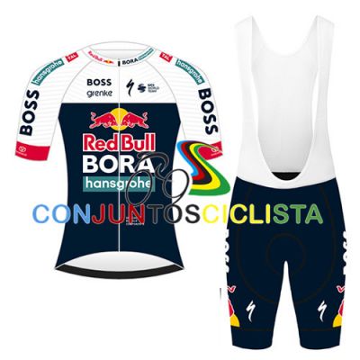Equipación ciclismo corta BORA HANSGROHE 2025