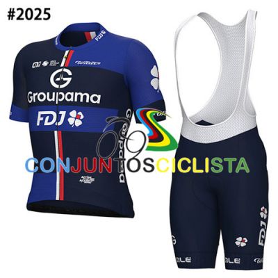 Equipación ciclismo corta FDJ 2025