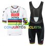 Equipación ciclismo corta UAE UCI 2025