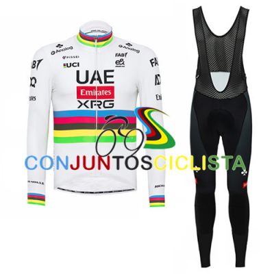 Equipación Ciclismo Larga UAE 2025