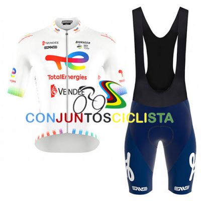 Equipación ciclismo corta TOTALENERGIES 2025