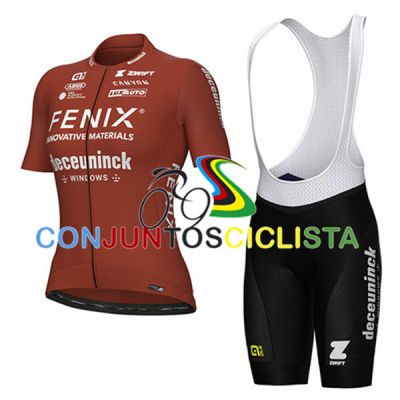 Equipación ciclismo corta FENIX-Deceuninck 2025