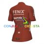 Equipación ciclismo corta FENIX-Deceuninck 2025