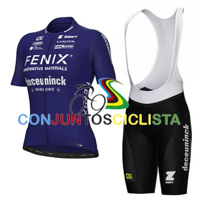 Equipación ciclismo corta FENIX-Deceuninck 2025
