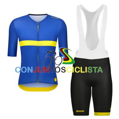 Equipación ciclismo corta TDF JAUNE 2025