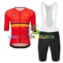 Equipación ciclismo corta UCI 2025