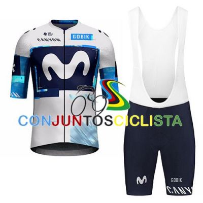 Equipación ciclismo Corta MOVISTAR 2025 Corta HOMBRE STOCK
