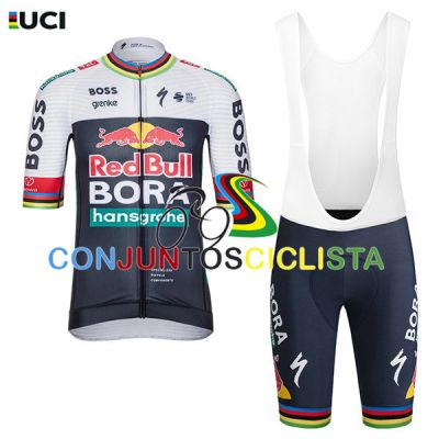 Equipación ciclismo corta BORA HANSGROHE UCI 2025
