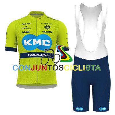 Equipación ciclismo corta KMC RIDLEY 2025