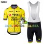 Equipación ciclismo corta VISMA UCI 2025