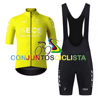 Equipación ciclismo corta INEOS 2025