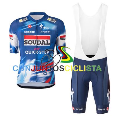 Equipación ciclismo corta QUICK STEP 2025