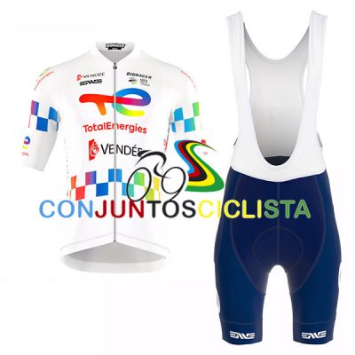 Equipación ciclismo corta TOTAL ENERGIES 2025