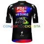 Equipación ciclismo corta FDJ SUEZ 2025