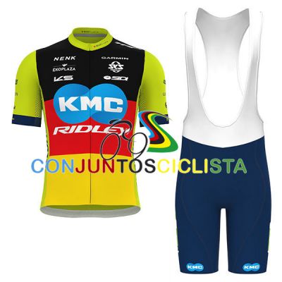 Equipación ciclismo corta KMC 2025