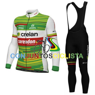 Equipación Ciclismo Larga Crelan Corendon 2025