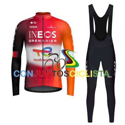 Equipación Ciclismo Larga INEOS 2025
