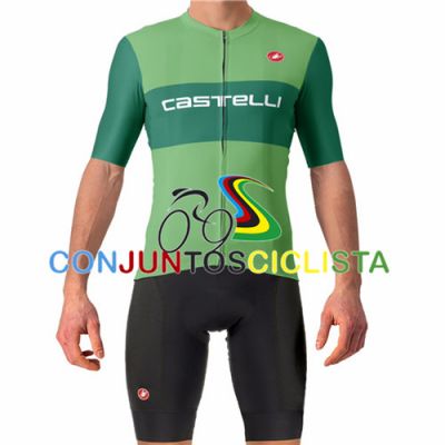 Equipación ciclismo corta CASTEL 2025
