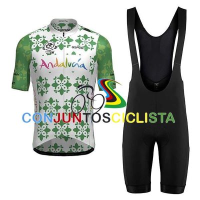 Equipación ciclismo Corta ANDALUCIA 2025 HOMBRE STOCK