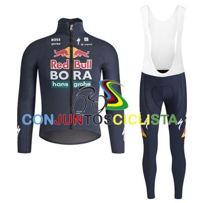 Equipación ciclismo larga BORA HANSGROHE 2025 Hombre STOCK