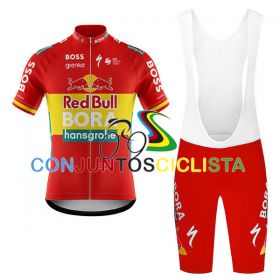 Equipación ciclismo corta BORA HANSGROHE 2025