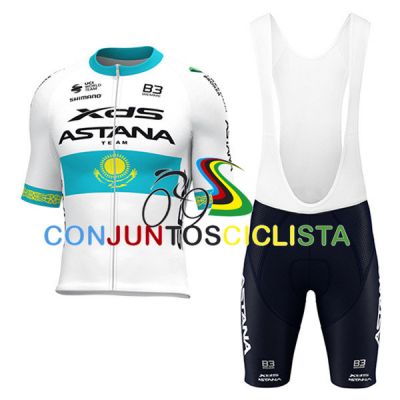 Equipación ciclismo corta ASTANA XDS 2025
