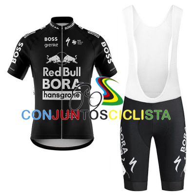 Equipación ciclismo corta BORA HANSGROHE 2025