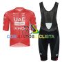 Equipación ciclismo corta UAE EMIRATES 2026