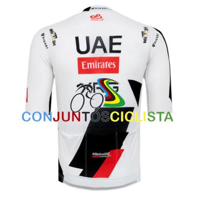 Equipación ciclismo corta UAE EMIRATES 2026