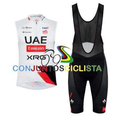 Equipación ciclismo corta UAE EMIRATES 2026