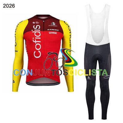 Equipación Ciclismo Larga COFIDIS 2026