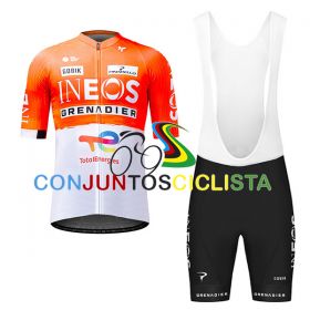 Equipación ciclismo corta INEOS TOTAL 2026