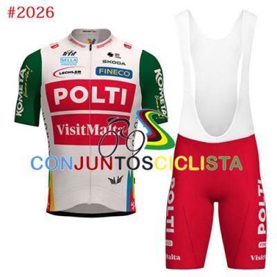 Equipación ciclismo corta POLTI 2026