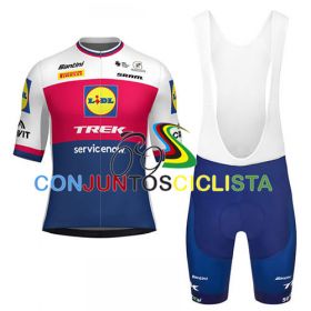 Equipación ciclismo corta TREK LIDL 2026