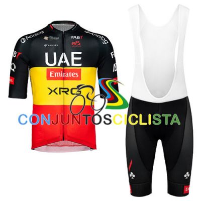 Equipación ciclismo corta UAE EMIRATES 2026
