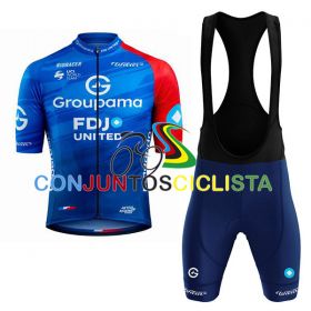 Equipación ciclismo corta FDJ 2026